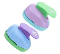 Beaupretty Perforatrices à Papier Exercice des Mains et Stimulation Curiosité 2pcs en Plastique Styles Aléatoires Plusieurs styles pour Scrapbooking pour Albums Souvenirs et Plusieurs styles