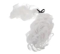 Beaupretty Perruque Blanche Pour Juge Avocat Accessoire Cosplay Pour Fête Costume Juridique Perruque De Rôle Théâtre Et Événements