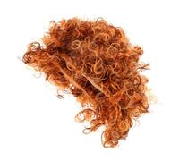 Beaupretty Perruque Courte Bou Afro pour Femme Style Naturel Africain Perruque Synthétique Polyvalente Ajustement Confortable pour Fêtes Cosplay et Usage Quotidien