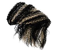 Beaupretty Perruque Ondulée pour Femme Perruque à Clips Queue de Cheval Extensions de Cheveux Style Naturel