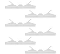 Beaupretty Piège à Coléoptère pour Ruche en Plastique 6 Pièces, 2 Compartiments pour Appât, Outil Apicole Facile à Utiliser Collecte des Nuisibles