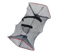 Beaupretty Pièges à écrevisses Filet à crabes réutilisables Portable Pliable pour homards et crabes Pêche et Camping Cage en Maille Nylon 1 pièce