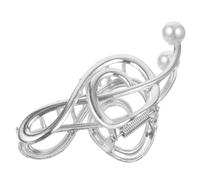 Beaupretty Pince à Cheveux Perles Pour Femmes Grandes Pinces Décoratives Pour Cheveux Longs Outil De Coiffure Simple Et Élégant