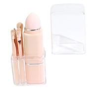 Beaupretty Pinceaux Maquillage Multifonctions Portable Double Tête Kit Pour Fond de Teint Blush Fards Paupières et Poudre Brosse Synthétique Douce et Miniature Adaptée Femmes