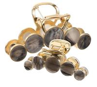 Beaupretty Pinces À Cheveux Pour Femmes Cheveux Épais 2 Pièces Pinces En Métal Délicates Barrettes À Cheveux En Acrylique Pour Filles