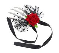 Beaupretty Pins à Cheveux Halloween Créatifs Accessoires Pour Cheveux De Fille Avec Main De Main De Squelette Ou Rose Pour Déguisement