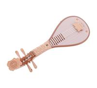 Beaupretty Pipa Chinois Traditionnel Jouable Plastique Instrument Musical Ornemental pour Garçon Fille Modèle Guitare Chinoise pour Éducation Musicale Photos et Représentations Scéniques