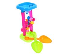 Beaupretty Plage pour Garçon Fille avec Roue à Sable et Moulin à Vent Design Créatif et Éducatif pour Bac à Sable Piscine Plage Couleur Aléatoire