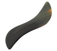Beaupretty Planche à Gratter en Corne de Buffle 14 CM S Outil de Massage Doux Visage Accessoire de Thérapie pour Soins Personnels Massage Relaxant