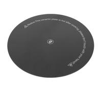 Beaupretty Plaque en Verre Ronde pour Plaque de Cuisson à Induction, Accessoire la Cuisine Résistant Chaleur, Distribution Thermique, Nettoyage Facile Cuisine Moderne
