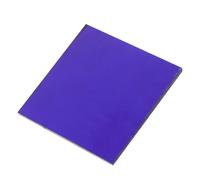 Beaupretty Plaque Verre Cobalt pour Expériences Chimiques et Réactions Flamme Métaux Outil Laboratoire Scolaire Précis et Portable