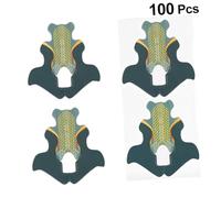 Beaupretty Plateaux à Ongles Queue De Poisson 100 Pièces Format Fish Tail Autocollants Pour Extensions D'ongles Professionnels Et Domestiques Couleur Verte Guide Précis Pour Nail Art