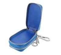 Beaupretty Pochette de Clé à Double Couche avec Zipper Étui de Protection pour Clés de Voiture Sac Pratique pour Organiser et Accéder Rapidement