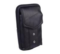 Beaupretty Pochette Verticale Taille pour Homme en Cuir 6,3 Paquet à Main Compartiments pour Cartes et Téléphone Paquet à Main Solide et Pratique