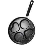 Beaupretty Poêle Antiadhésive Multifonction pour Petit-déjeuner Mini Poêle Ronde 18 Cm en Revêtement Pierre pour Cuisson Quotidienne Compatible avec Toutes Sources de Chaleur Facile