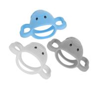 Beaupretty Poignée de Biberon en Silicone 3pcs Prise en Main Sécurisée Soutien Développement, Design Unique Adapté aux Familles et Aidants