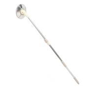 Beaupretty Poignée de Remplacement pour Balai Serpillière Rotative Manche Réglable Acier Inoxydable Renforcé avec Disque Plastique Accessoire de Nettoyage Domestique pour Sols Couleur