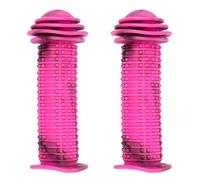 Beaupretty Poignées de Guidon Lot de 2 Pièces et pour Garçon et Filles en Gel de Silice Noir, Antidérapantes Faciles à Installer, Compatibles Trottinette et Vélo
