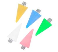 Beaupretty Pointe de Stylo Acrylique 5Pcs Outils de Nail Art DIY Remplaçables Manucure pour et Utilisation à Domicile Outil Portable