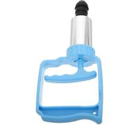 Beaupretty Pompe Manuelle à Ventouses Bleue Poignée Argentée, Outil de Massothérapie pour Thérapie par Vide, Accessoires Compatibles pour Appareil de Massage du Dos, Pression Réglable, Usage