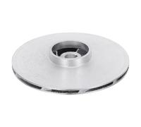 Beaupretty Pool Accessories, Submersible Pump Impeller, Aluminum Spa Pump Replacement Parts, 12mm Center Hole, 45mm Inlet/Outlet, for Easy Replacement
