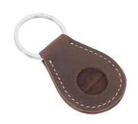 Beaupretty Porte Clés Cuir Marron Foncé pour Collection Étui de Rangement Compact et avec Ouverture à Pression Porte Clé Élégant pour Commémoratives et Cartes Daccès