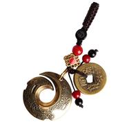 Beaupretty Porte-clés Fortune Style Vintage avec Pendentif Tressé Main Décoration Sac et Clé pour Festival Du Printemps Accessoire et Compact