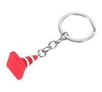 Beaupretty Porte-clés Mini Cône de Chantier Design Original pour Sac à Dos et Porte-monnaie Décoration Légère et Compacte Accessoire Créatif pour Clés et Sacs