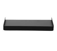 Beaupretty Porte-lingettes Mural pour Salle de Bain en Acier Inoxydable Noir, Étagère Flottante Adhésive sans Perçage, Support Mural pour Téléphone, Design Moderne et Gain de Place