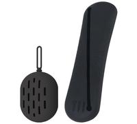 Beaupretty Porte-Pinceaux de Voyage en Silicone 2Pcs Étui à Éponge de Maquillage Portable Organisateur Compact pour Pinceaux de Maquillage Voyages et Sorties Accessoire de Beauté Pratique