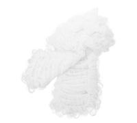 Beaupretty Postiche D’avocat Bouclée Blanche Pour Hommes, Coiffure Judiciaire De Cosplay, Postiche De Déguisement De Juge Pour Soirées Costumées Et Événements Officiels, Taille Unique