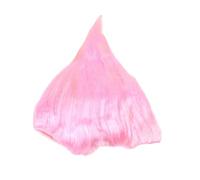 Beaupretty Postiche de Cosplay de Flamme Rose en K-silk, Facile à Porter et Non Irritante, pour Carnaval et Halloween Couleur Vive Réaliste