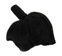 Beaupretty Postiche de Cosplay Homme Style Guerrier Japonais Noir en Fibres Synthétiques, Accessoire Costume de Lutte Traditionnelle pour Soirées à Thème et Déguisement Réaliste, Taille