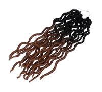 Beaupretty Postiche Tresses Crochet Locs Cheveux Synthétique 1b/27 Légère Souple Pour Femme Soirée Shopping