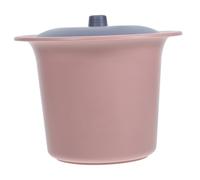Beaupretty Pot De Chambre Plastique Avec Couvercle Seau Urinaire Portable Pour Adultes Lit Anti-odeur Urinal Pratique Pour Hommes Et Femmes Rose Couvercle Bleu