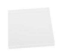 Beaupretty Présentoir À Cosmétiques Carré Présentoir À Bijoux Présentoir À Assiettes Personnalisé Présentoir À Étiquettes Rehausseur De Maquillage En Acrylique Transparent