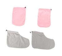 Beaupretty Protège Mains et Paraffine avec Bande Élastique et Couvre Thermiques Réutilisables pour Soin des Mains et Secs Spa et Pédicure à Domicile