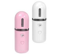 Beaupretty Pulvérisateur à Main pour Visage 2pcs Brume Fine Hydratante, Grosse Capacité, Recharge Usb, pour Maison et Bureau