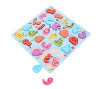 Beaupretty Puzzle Bois Alphabet Arabe pour Garçon Fille Éducatif Montessori pour Apprentissage des Lettres Développement Motricité Fine et Reconnaissance des Formes Jeu de pour Tout Petits