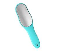 Beaupretty Râpe à Pieds En Acier Inoxydable Double Face Bleu Lac Pour Pédicure Professionnelle Élimination Des Callosités Soin Des Pieds Ergonomique