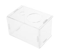 Beaupretty Refuge Transparent en Acrylique pour Petits Animaux Design Léger et Simulation Naturelle, Maison Moderne pour Rats et Souris en Intérieur