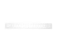 Beaupretty Règle de Latitude 1:50000 en Plastique Affichage Clair et Haute Précision pour Cartographie en Extérieur et Travaux de Terrain Critiques