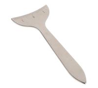 Beaupretty Règle De Mesure Acier Pour Évaluation Précise Des Yeux Outil De Mesure Pour Et Creux Oculaire Des Et Amélioration De Oculaire