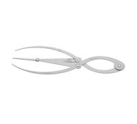 Beaupretty Règle de Sourcils Acier Inoxydable Flexible Outil de Mesure Pochoir et Étrier pour Dessin de Pratique et Compact
