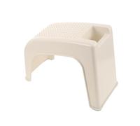 Beaupretty Repose Antidérapant Plastique pour Manucure Et Pédicure Tabouret Stable pour Rasage des Jambes Et Salon De Beauté Siège Compact Et pour Salle De Bain Et Usage Personnel