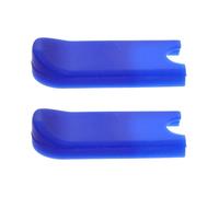 Beaupretty Repose-pouce en Silicone Bleu Selle pour Saxophone Alto, Ténor et Aigu, Lot de 2 Coussinets de Protection Confortables et Solide, Accessoires pour Instruments à Vent,