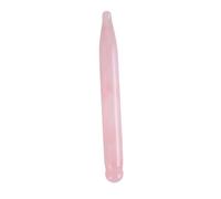 Beaupretty Rose Quartz Natural Crystal Scraping Stick For Face Eye And Body Acupoint Therapy Portable Smooth Surface Relaxation Tool