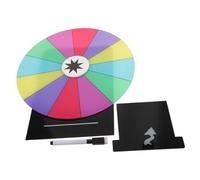 Beaupretty Roue de Jeu Rotative Acrylique pour Tabletop Jeux de Fête Roulette à Prix avec Rotation Fluide pour Soirées Mariages et Carnaval