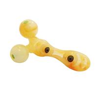 Beaupretty rouleau de massage scalp massager masseur main masseur yeux neck massage roller eye massager voyage peau soin du visage Se maquiller petit rouleau Masseur à main pp Yellow