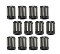 Beaupretty Roulements à Aiguilles Radiaux 3×5×7 Mm Noir 50 Pièces Cage D’assemblage Plat Ensemble Palier à Complément Complet pour Charges Dynamiques Industrielles